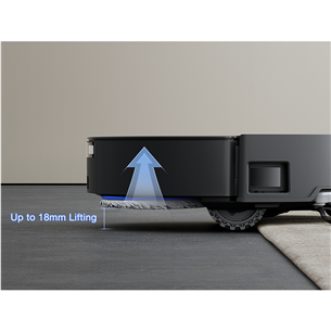 Ecovacs Deebot T50 Max Pro Omni, Wet & Dry, melna - Robots putekļu sūcējs