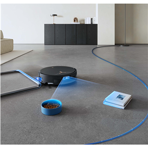 Ecovacs Deebot T50 Max Pro Omni, Wet & Dry, melna - Robots putekļu sūcējs