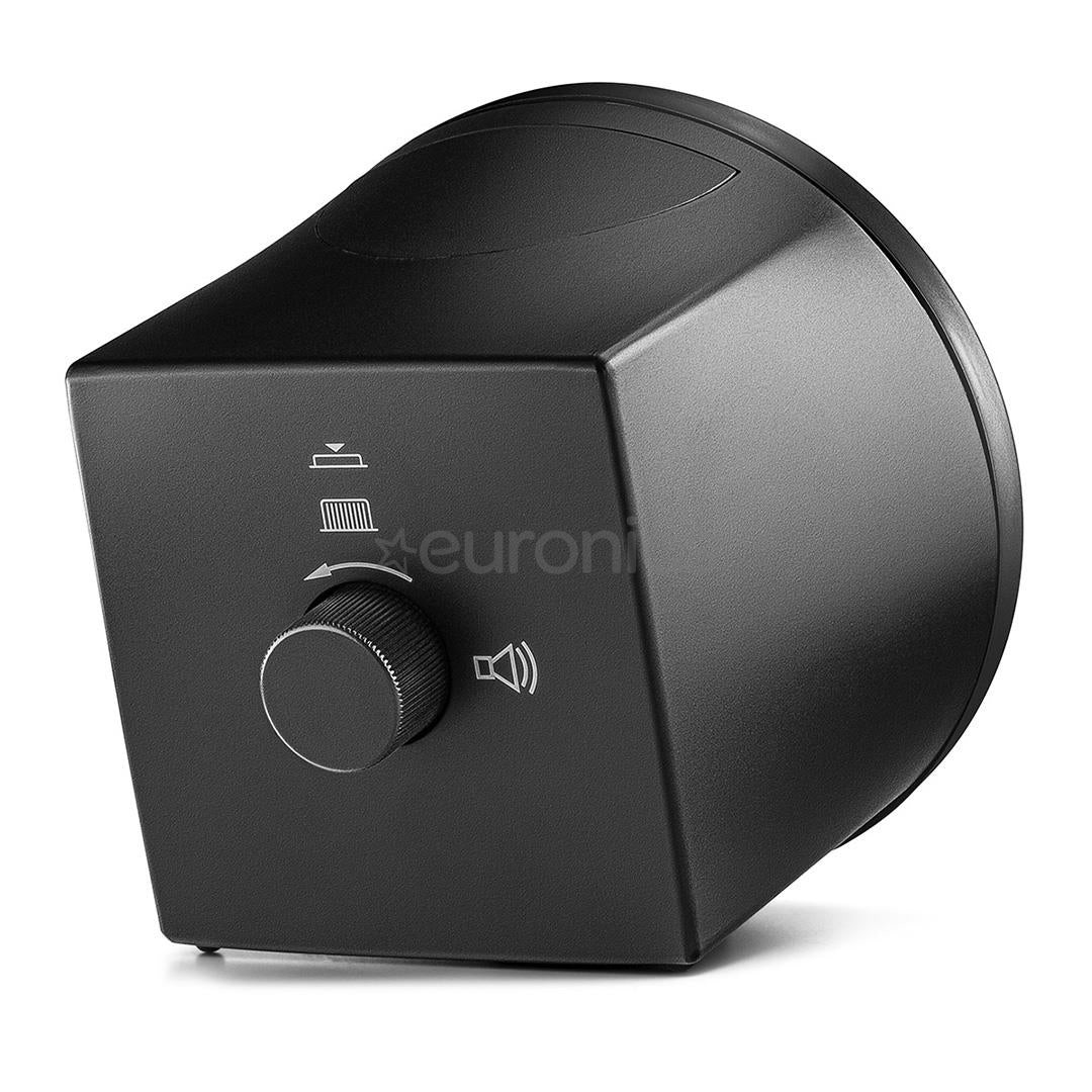 Braun BC07, melna - Modinātājpulkstenis