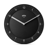 Braun BC06, melna - Sienas pulkstenis