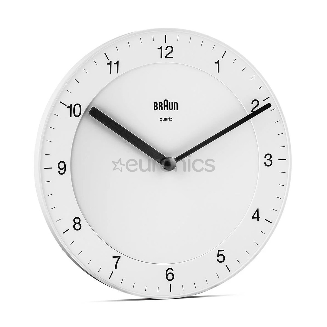 Braun BC06, white - Wall clock