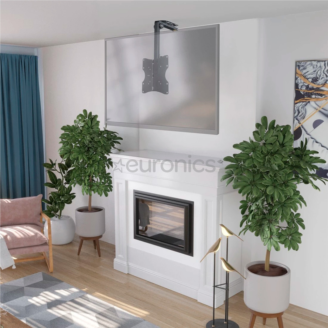 Hama TV Ceiling Mount, 19'' - 46'', melna - stiprinājums televizoriem