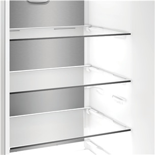 Whirlpool, NoFrost, 355 л, высота 204 см, нерж. сталь - Холодильник