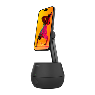 Belkin Auto-Tracking Stand Pro, melna - Lādēšanas stacija