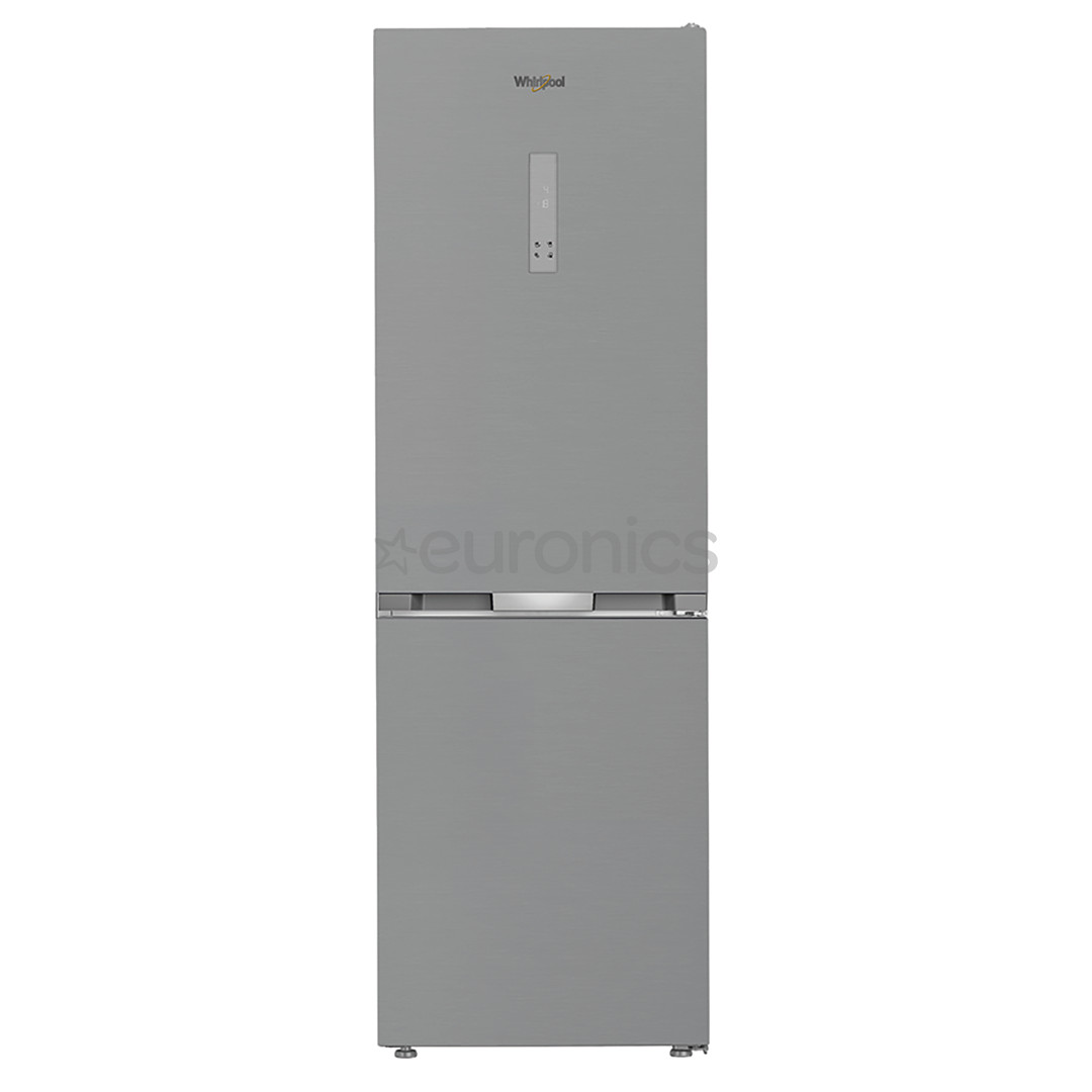 Whirlpool, NoFrost, 316 L, augstums 187 cm, nerūsējošā tērauda - Ledusskapis WHK26362XP5E