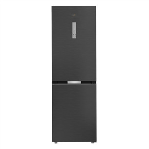 Whirlpool, NoFrost, 316 L, height 187 cm, black - Refrigerator WHK26363XBR5E