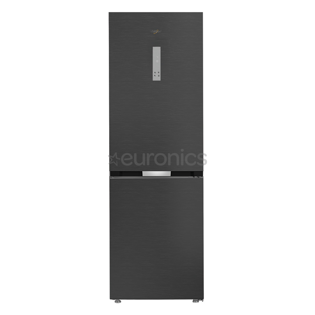 Whirlpool, NoFrost, 316 L, augstums 187 cm, melna - Ledusskapis WHK26363XBR5E