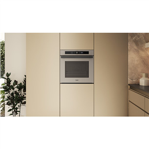 Whirlpool, 73 L, catalytic cleaning, beige - Built-in oven