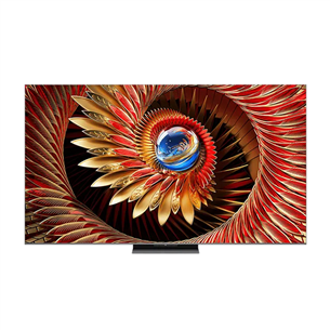 TCL C8K, 85'', 4K UHD, Mini LED, черный - Телевизор 85C8K