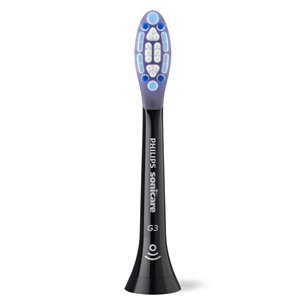 Philips Sonicare Premium Gum Care, 2 gab., melna - Uzgaļi elektriskajai zobu birstei