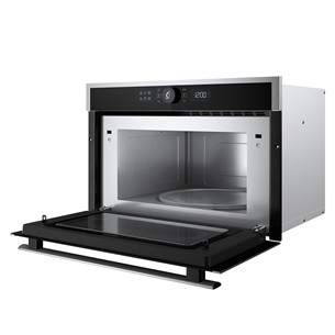 Whirlpool, 31 L, 1000 W, nerūsējošā tērauda - Iebūvējama mikroviļņu krāsns ar grilu