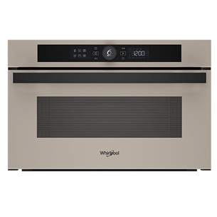 Whirlpool, 31 L, 1000 W, bēša - Iebūvējama mikroviļņu krāsns ar grilu
