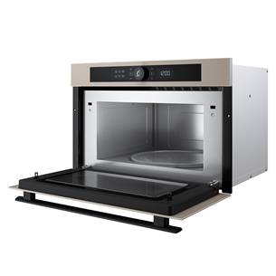 Whirlpool, 31 л, 1000 Вт, ,бежевый - Интегруемая микроволновая печь с грилем