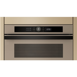 Whirlpool, 31 L, 1000 W, bēša - Iebūvējama mikroviļņu krāsns ar grilu
