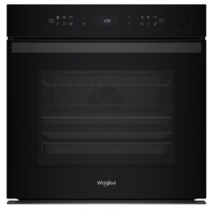 Whirlpool, 73 L, hydrolytic cleaning, black - Built-in oven WOI6A8HT1SBA