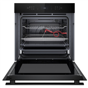 Whirlpool, 73 л, гпиролитическая очистка, черный - Интегрируемый духовой шкаф