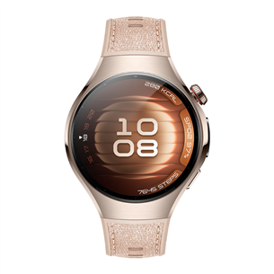 Huawei Watch 5, 42 mm, bēša - Viedpulkstenis 55020EWF