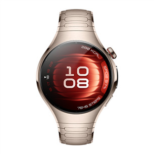 Huawei Watch 5, 42 mm, metal strap, sand gold - Smart watch 55020EWC