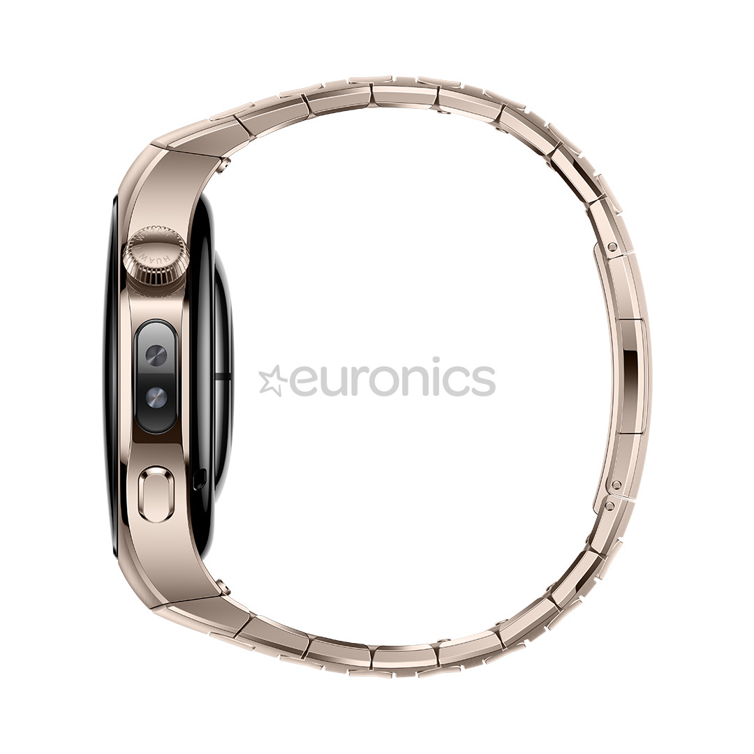 Huawei Watch 5, 42 mm, metal strap, sand gold - Smart watch