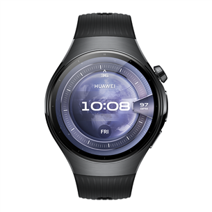 Huawei Watch 5, 46 mm, melna - Viedpulkstenis 55020EWB