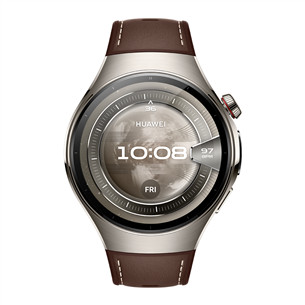 Huawei Watch 5, 46 mm, titanium, brown - Smart watch 55020EVY