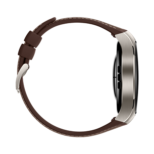 Huawei Watch 5, 46 mm, titāna, brūna - Viedpulkstenis