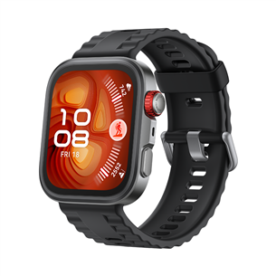 Huawei Watch FIT4 Pro, titāna, melna - Viedpulkstenis