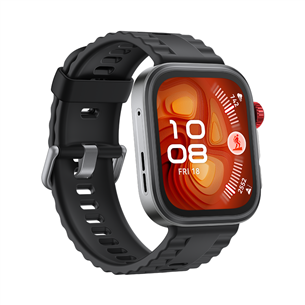 Huawei Watch FIT4 Pro, titāna, melna - Viedpulkstenis