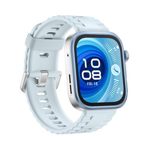 Huawei Watch FIT4 Pro, titāna, zila - Viedpulkstenis