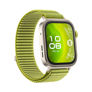 Huawei Watch FIT4 Pro, titāna, zaļa - Viedpulkstenis