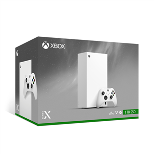 Microsoft Xbox Series X, Digital, 1 TB, balta - Spēļu konsole