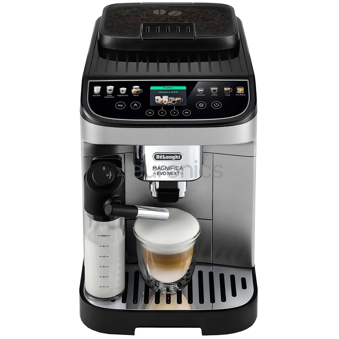 DeLonghi Magnifica Evo Next, серебристый/черный - Кофемашина