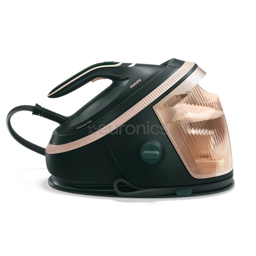 Philips 7000 Series PerfectCare, 3120 W, tumši zaļa/zelta - Gludināšanas sistēma
