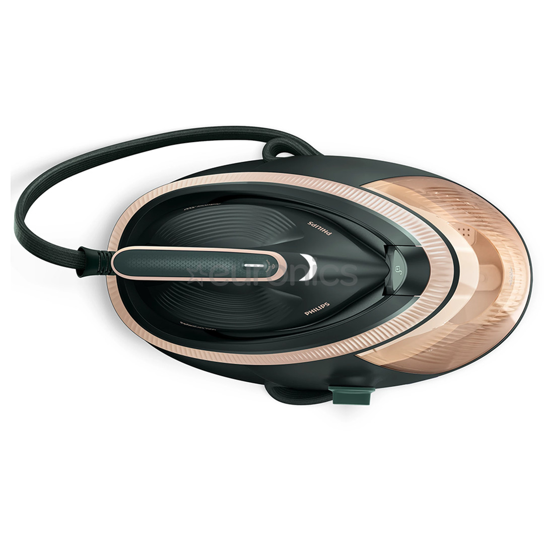 Philips 7000 Series PerfectCare, 3120 W, tumši zaļa/zelta - Gludināšanas sistēma