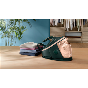 Philips 7000 Series PerfectCare, 3120 W, tumši zaļa/zelta - Gludināšanas sistēma