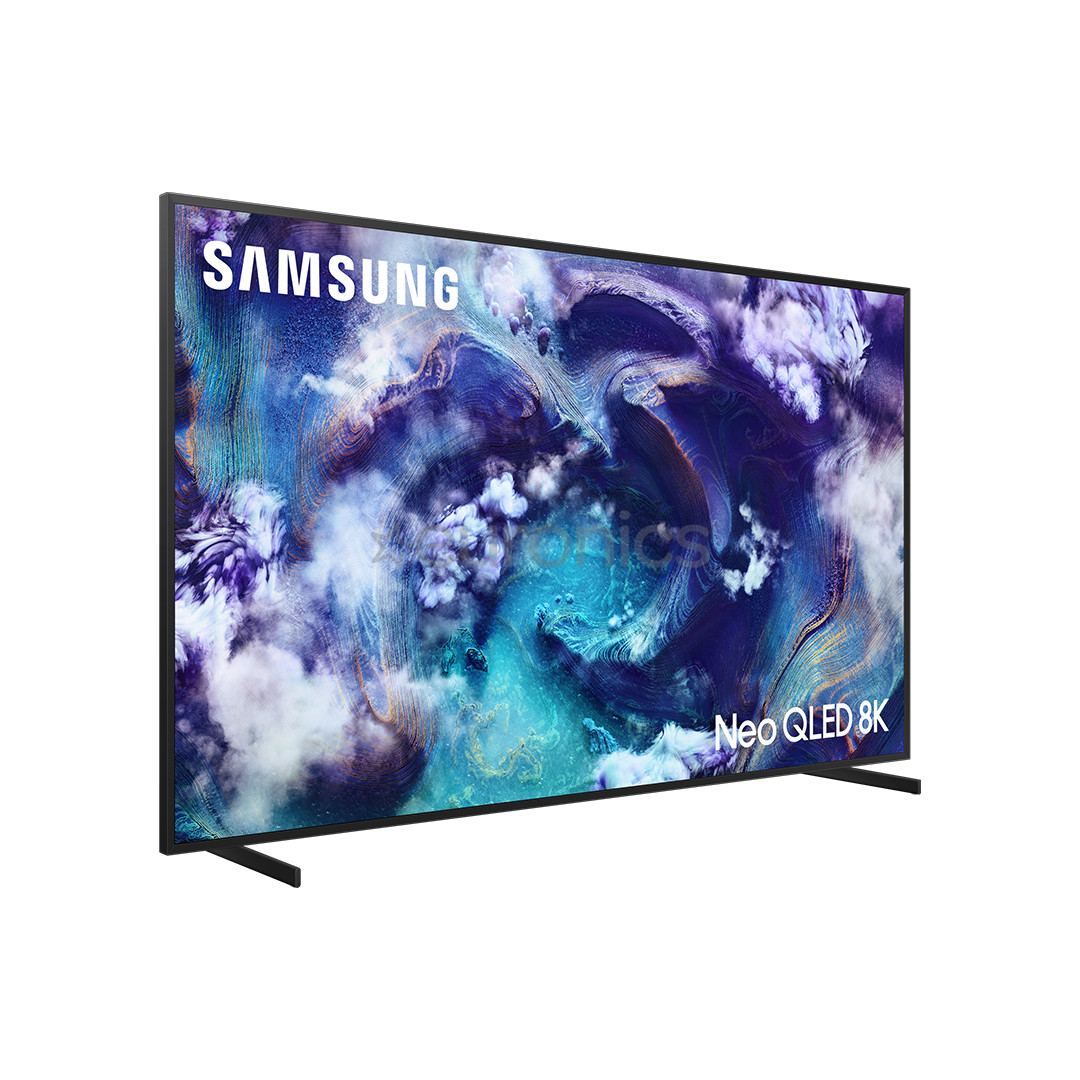 Samsung QN900F, 75'', 8K, Neo QLED, Mini LED, melna - Televizors