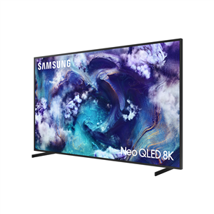 Samsung QN900F, 75'', 8K, Neo QLED, Mini LED, melna - Televizors