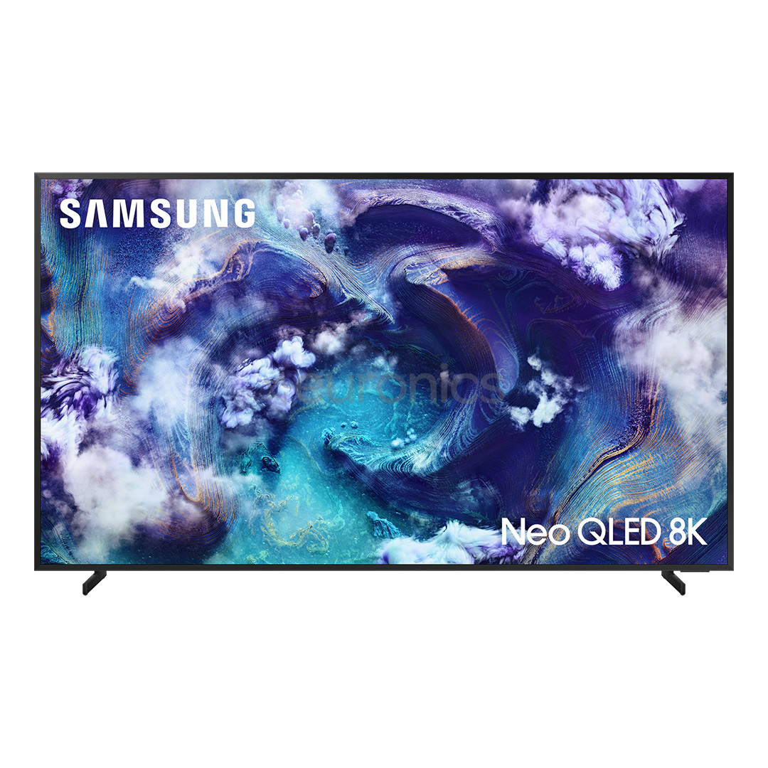 Samsung QN900F, 65'', 8K, Neo QLED, Mini LED, melna - Televizors