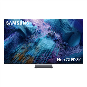 Samsung QN990F, 75'', 8K, Neo QLED, Mini LED, черный - Телевизор
