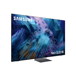 Samsung QN990F, 75'', 8K, Neo QLED, Mini LED, черный - Телевизор