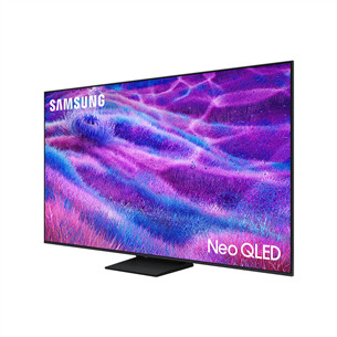 Samsung QN80F, 85'', 4K UHD, Neo QLED, Mini LED, carbon silver - TV