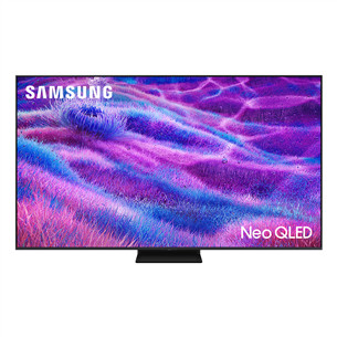 Samsung QN80F, 65'', 4K UHD, Neo QLED, Mini LED, sudraba - Televizors QE65QN80FAUXXH