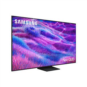 Samsung QN80F, 65'', 4K UHD, Neo QLED, Mini LED, carbon silver - TV