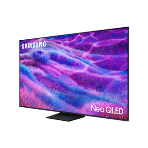 Samsung QN80F, 65'', 4K UHD, QLED, sudraba - Televizors