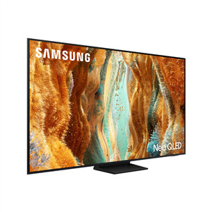 Samsung QN70F, 85'', 4K UHD, Neo QLED, Mini LED, melna - Televizors
