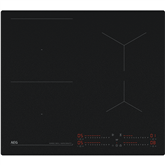 AEG 7000 Series SaphirMatt® Hob2Hood, platums 58 cm, bez rāmja, melna - Iebūvējama indukcijas plīts virsma