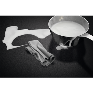 AEG 7000 Series SaphirMatt® Hob2Hood, platums 58 cm, bez rāmja, melna - Iebūvējama indukcijas plīts virsma