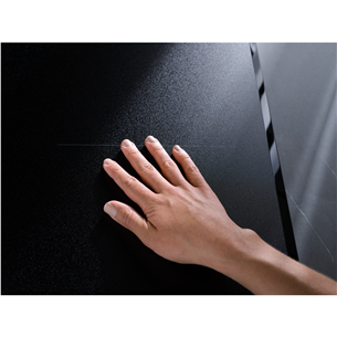 AEG 7000 Series SaphirMatt® Hob2Hood, platums 58 cm, bez rāmja, melna - Iebūvējama indukcijas plīts virsma