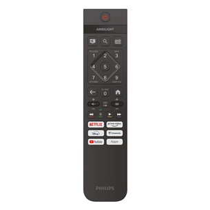 Philips PUS8010, 55'', 4K UHD, LED, black - TV