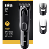 Braun Hair Clipper Series 5, черный - Машинка для стрижки волос